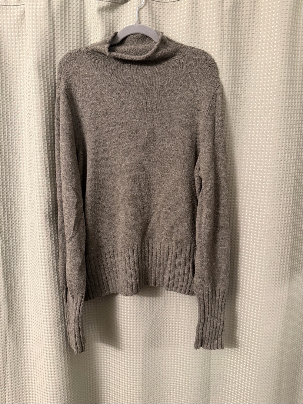 Madewell Gray Rollneck Sweater